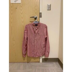 American Eagle - Men's Small - Causal Striped Button-Down Shirt